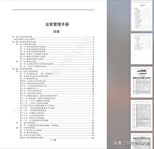 餐飲資料庫 巴奴毛肚火鍋 運(yùn)營(yíng)管理手冊(cè) 全冊(cè)185頁